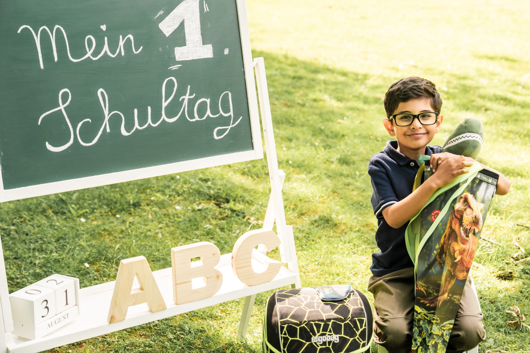 Einschulung Fotoshooting – Boy