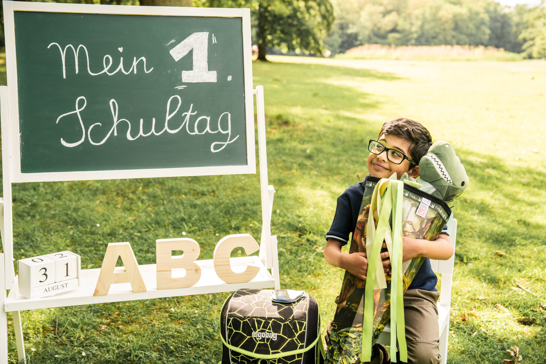 Einschulung Fotoshooting – Boy