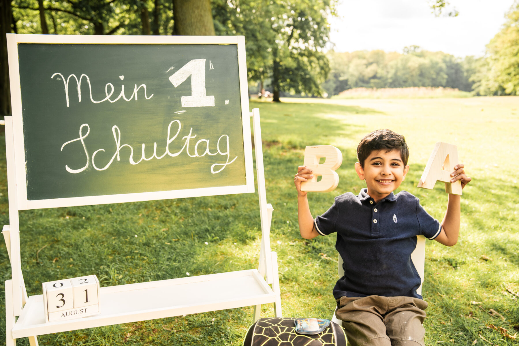 Einschulung Fotoshooting – Boy