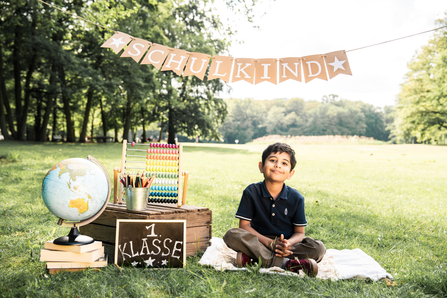 Einschulung Fotoshooting – Boy