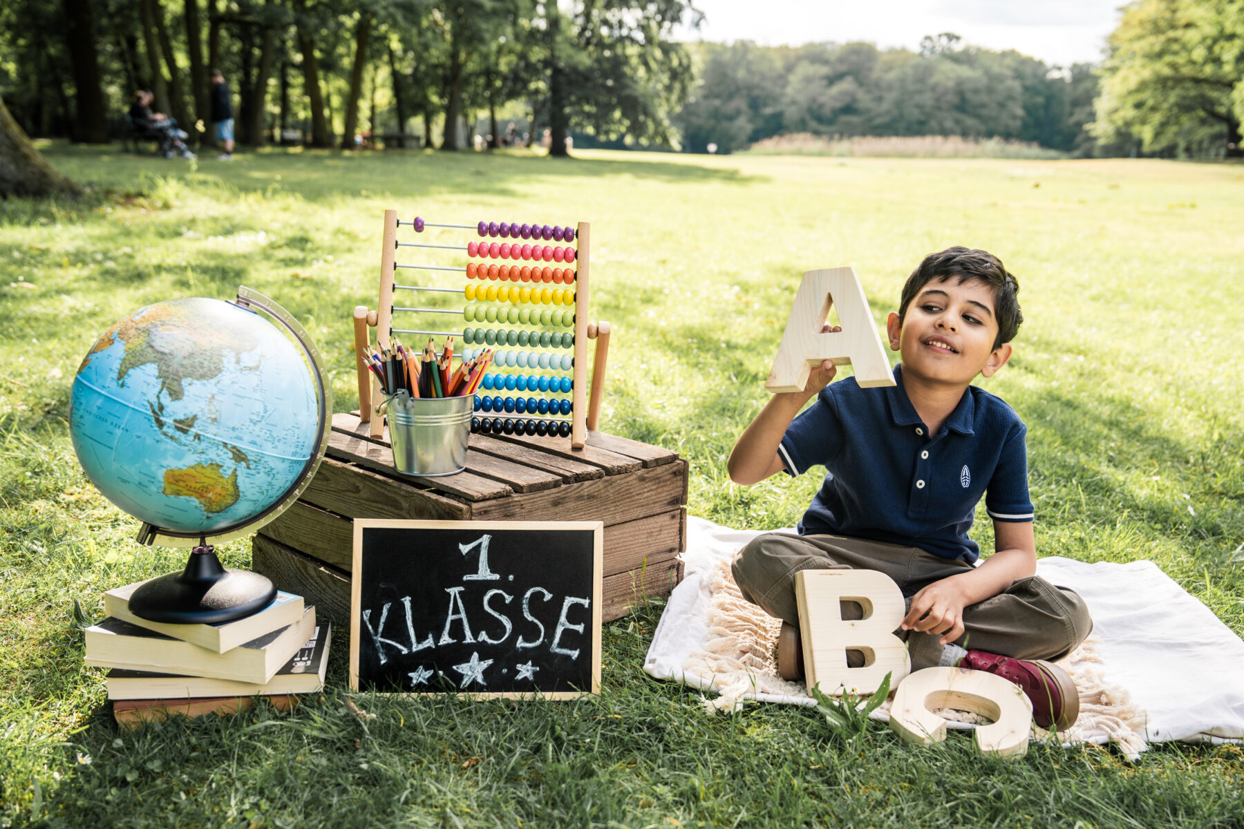 Einschulung Fotoshooting – Boy
