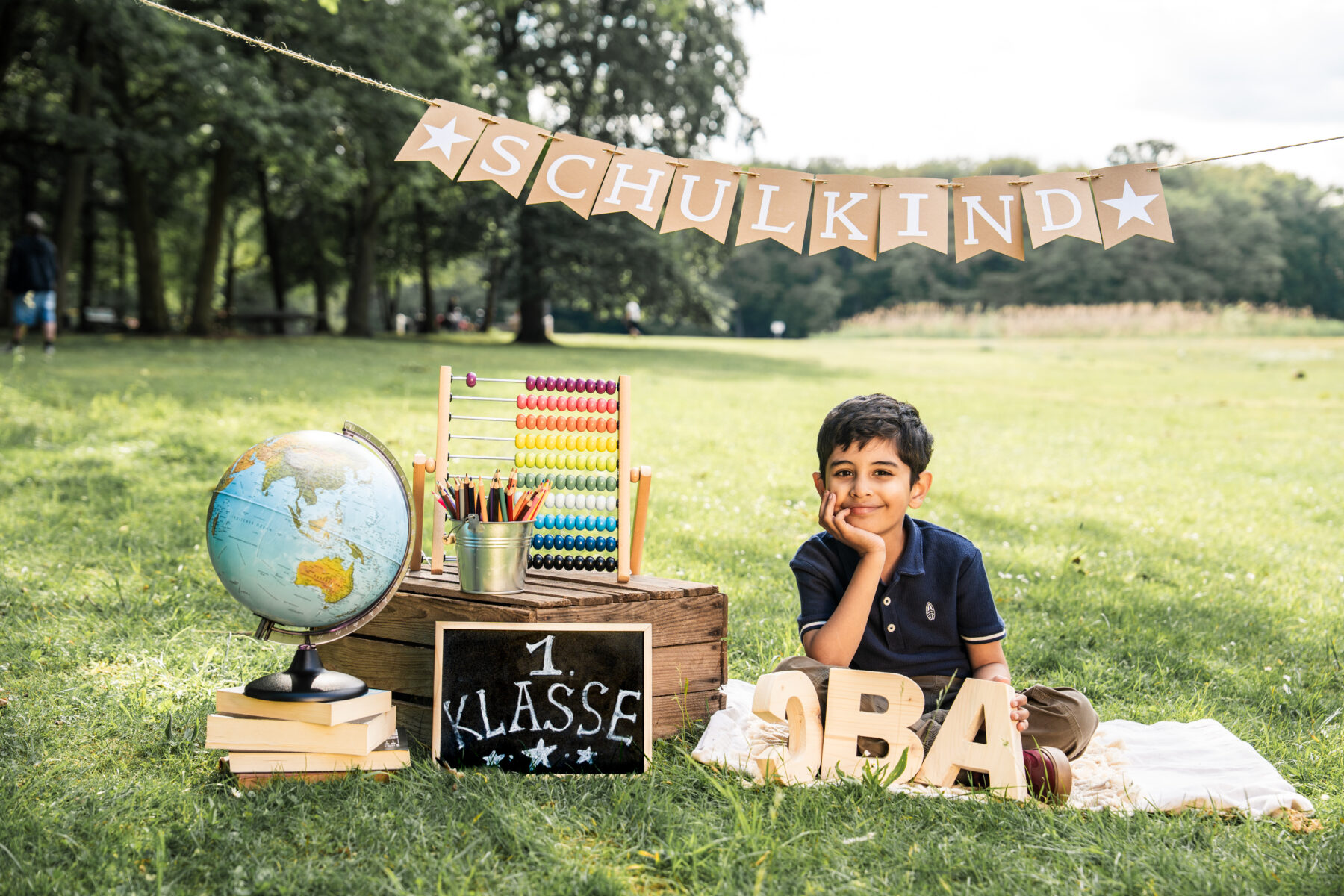 Einschulung Fotoshooting – Boy