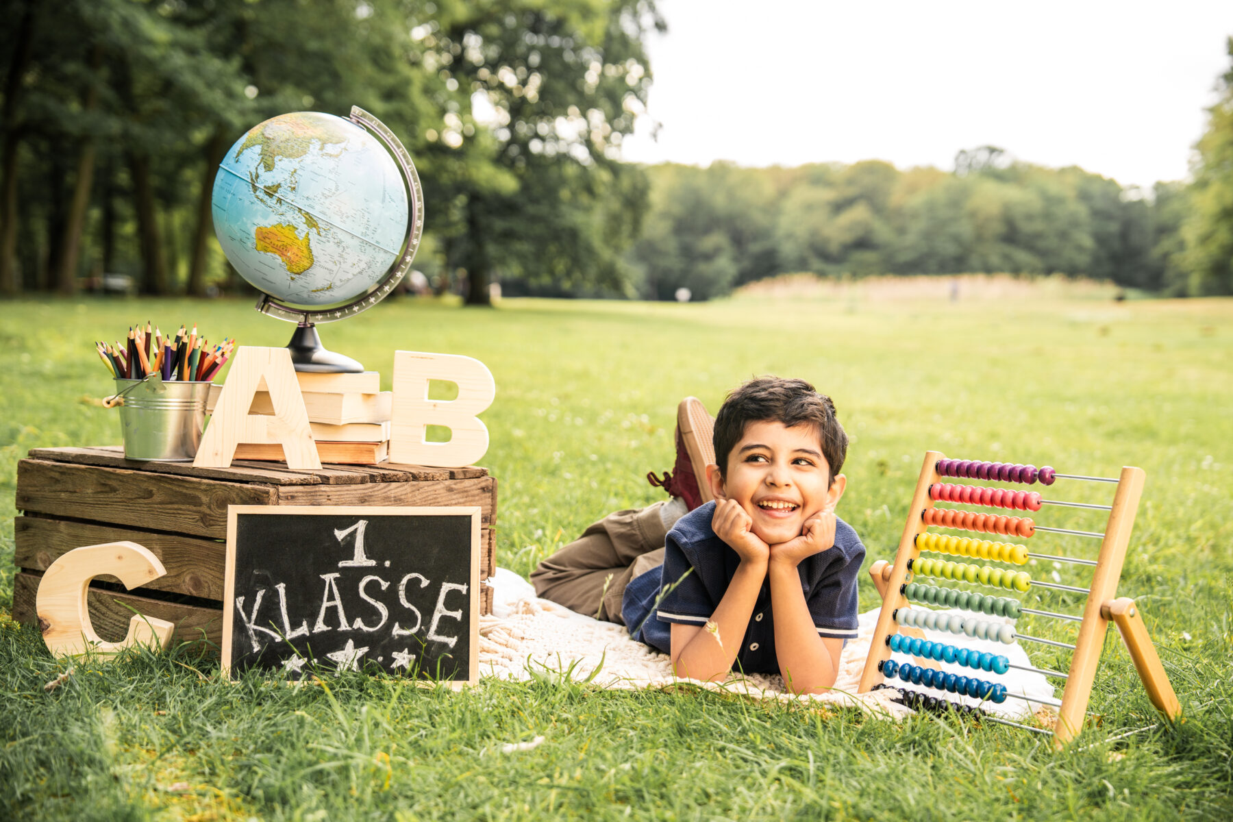Einschulung Fotoshooting – Boy