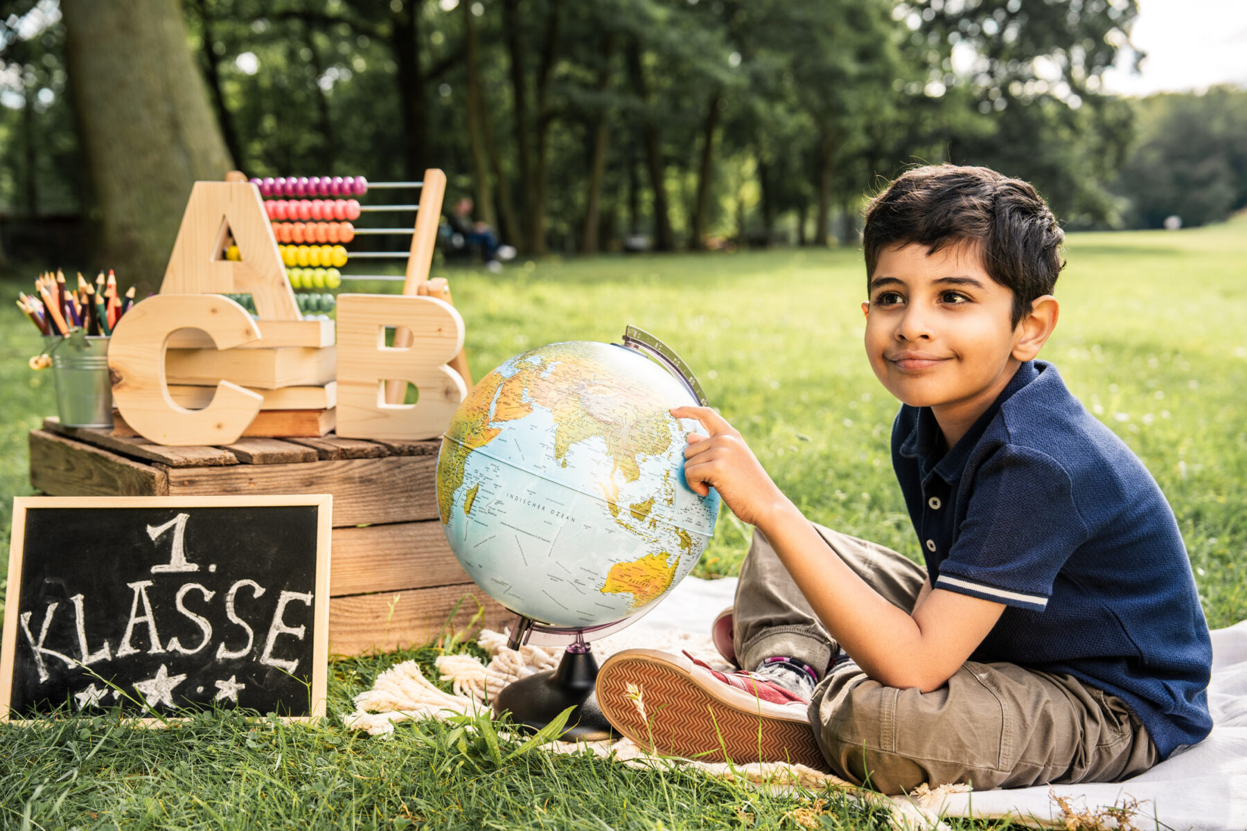 Einschulung Fotoshooting – Boy