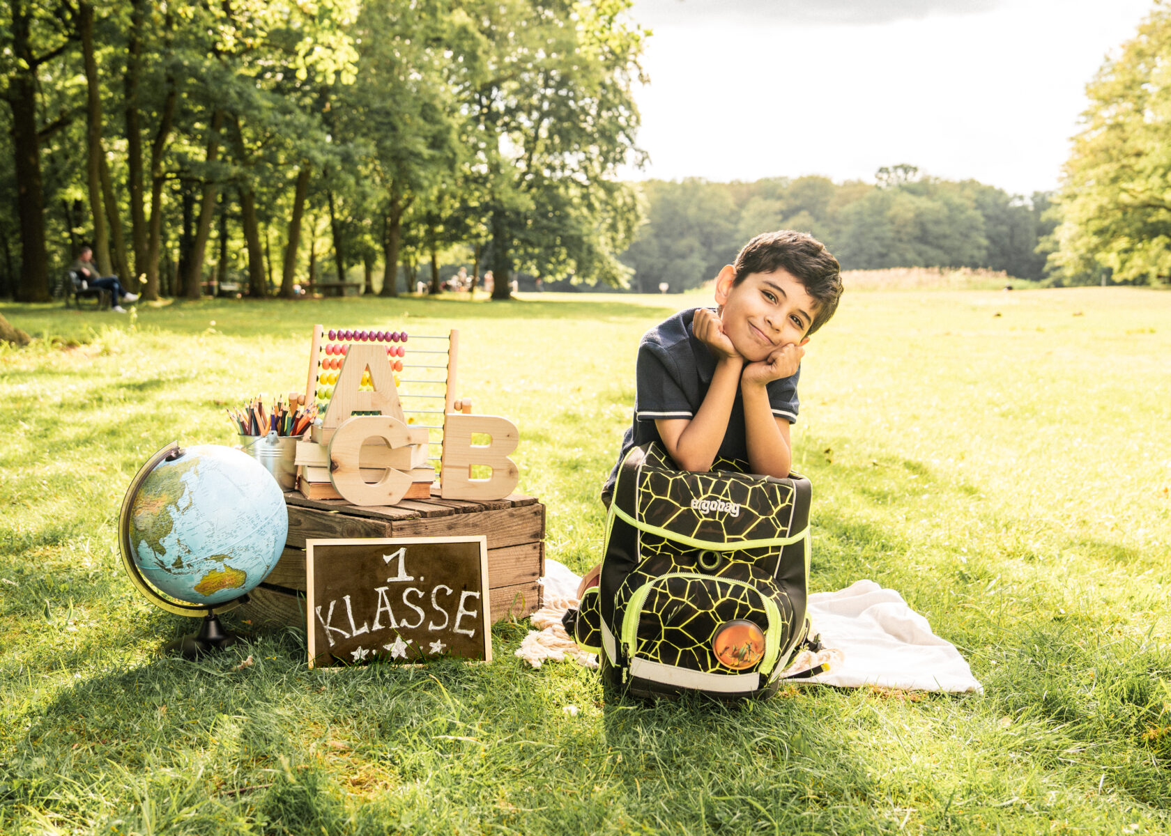 Einschulung Fotoshooting – Boy