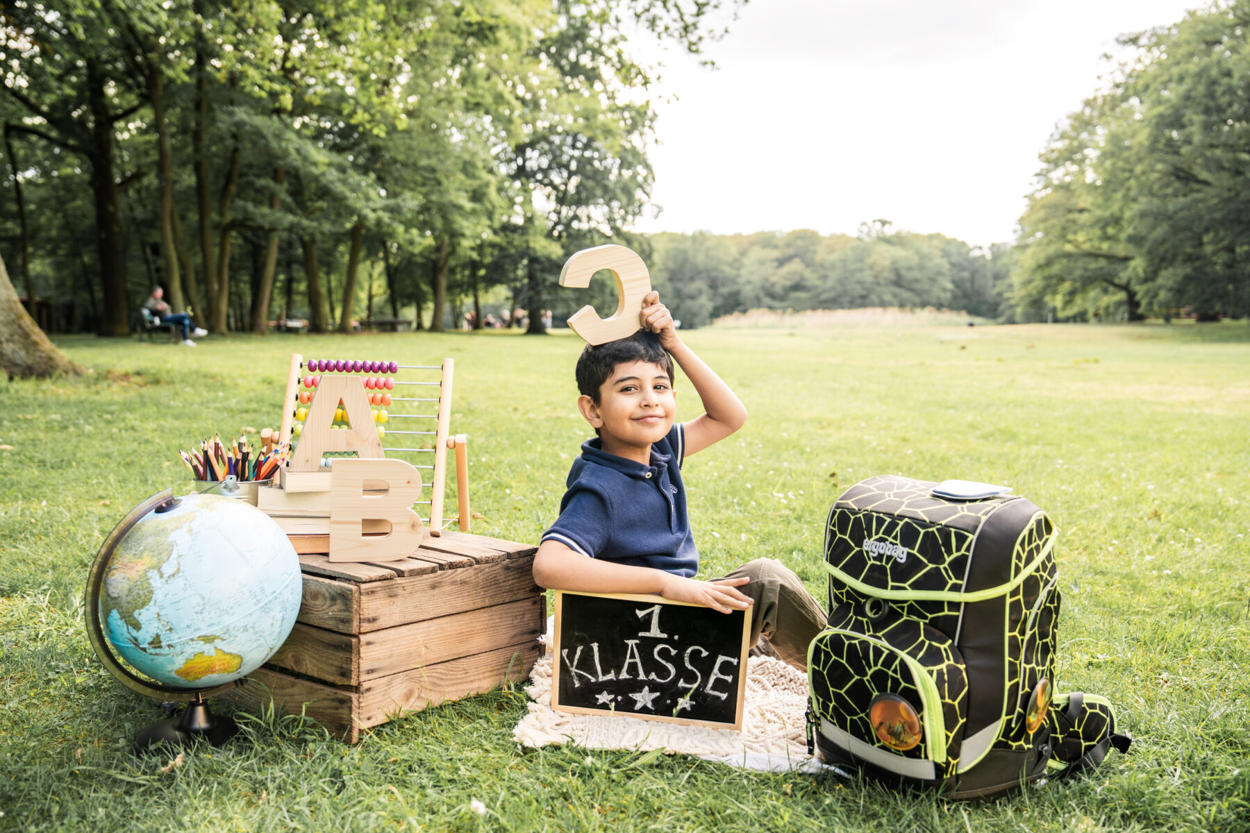 Einschulung Fotoshooting – Boy