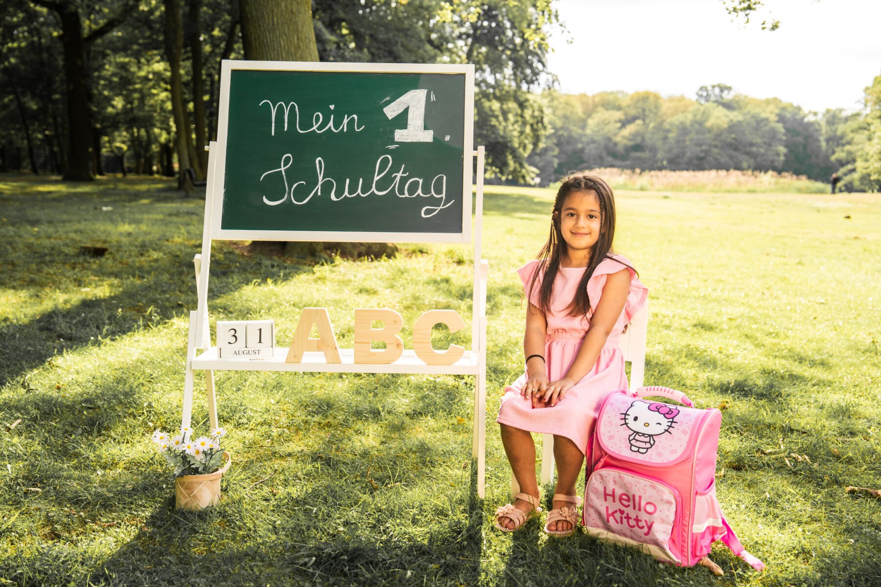 Einschulung Fotoshooting – Girl