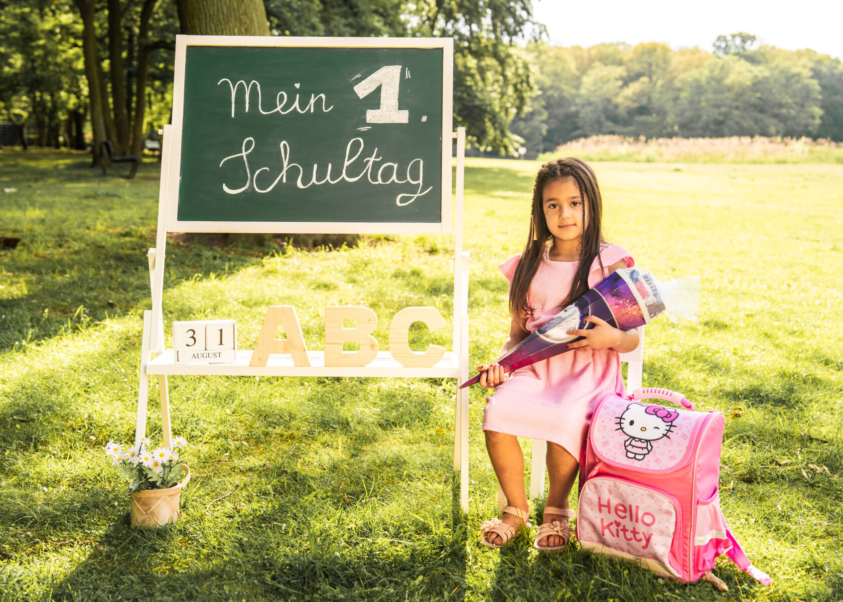 Einschulung Fotoshooting – Girl