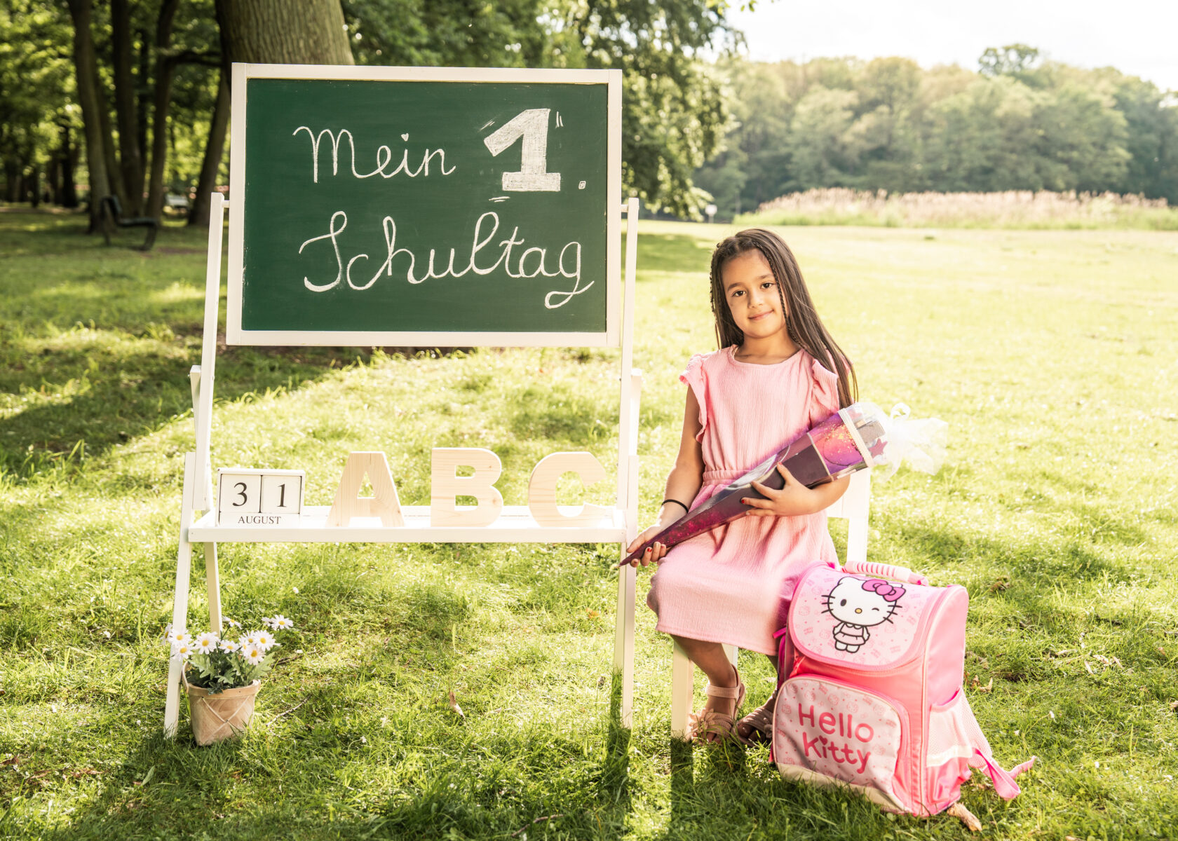 Einschulung Fotoshooting – Girl