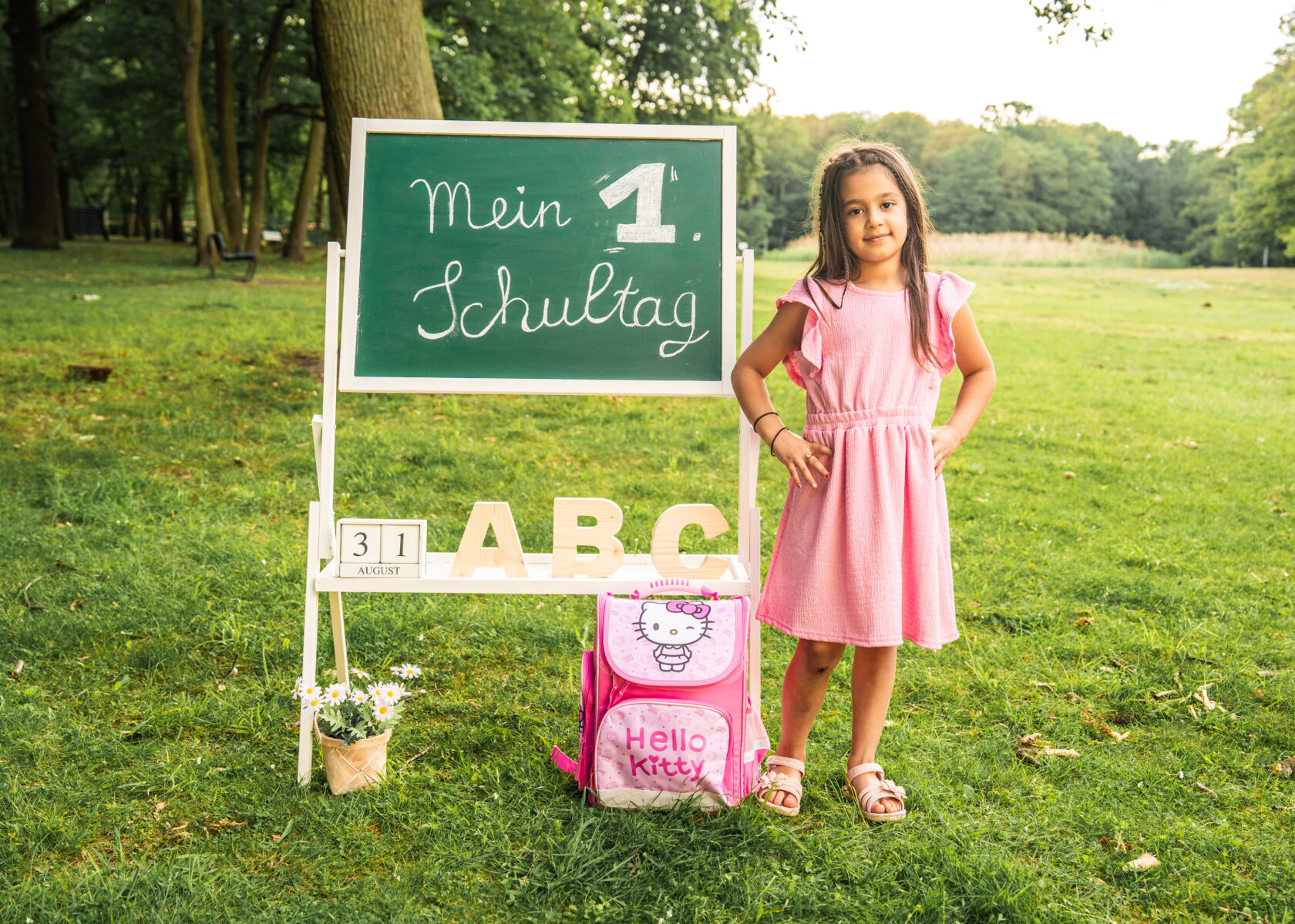 Einschulung Fotoshooting – Girl