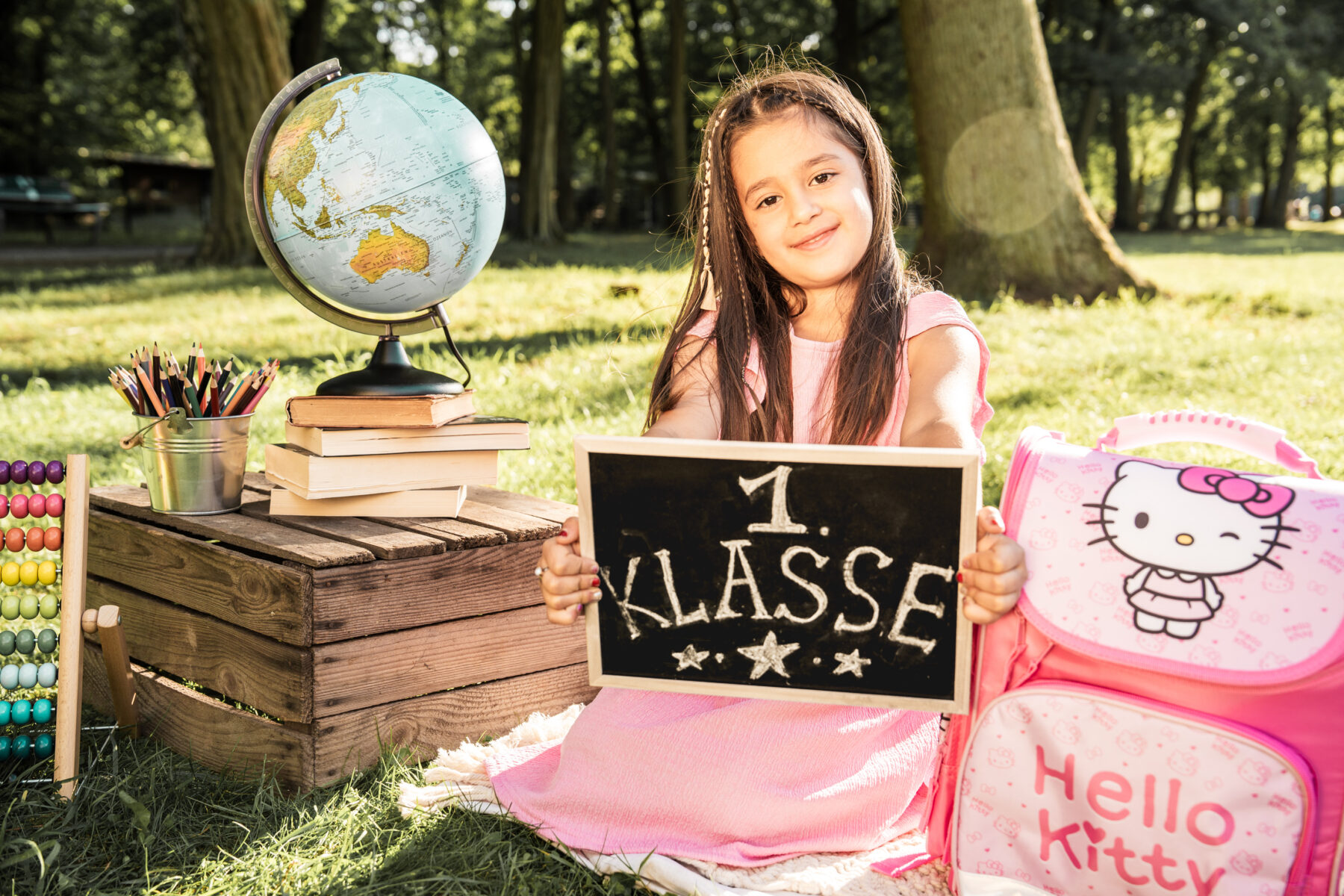 Einschulung Fotoshooting – Girl