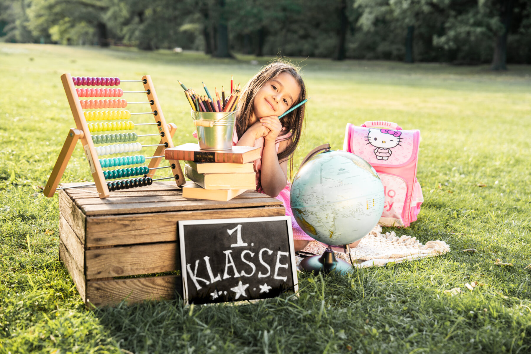 Einschulung Fotoshooting – Girl
